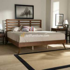 Tempat Tidur Retro Jati Model Minimalis Terbaru