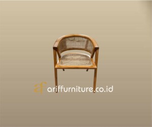 Kursi Cafe Rotan Alami