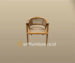 Kursi Cafe Rotan Alami