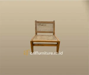 Kursi Cafe Santai Mix Rotan Alami