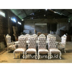 Set Meja Makan Klasik Style 10 Kursi