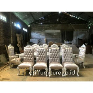 Set Meja Makan Klasik Style 10 Kursi
