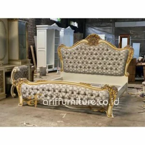 Tempat Tidur Mewah Ukir Minimalis Modern