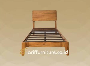 Tempat Tidur Minimalis Kayu Jati