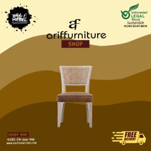 Kursi Makan Sofa Jati Model Klasik Antique