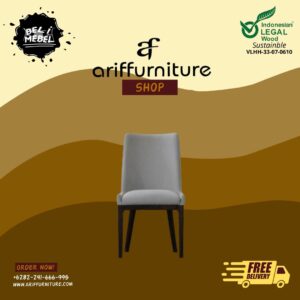 Kursi Makan Sofa Model Retro Minimalis