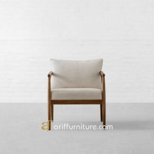 Kursi Santai Model Minimalis Eropa Kayu Jati