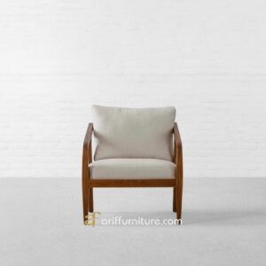 Kursi Santai Sofa Sandaran Lengkung Modern Minimalis