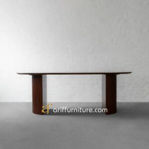 Meja Cafe Model Minimalis Terbaru Kayu Jati Solid