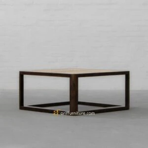Meja Tamu Minimalis Coffe Table Kayu Jati