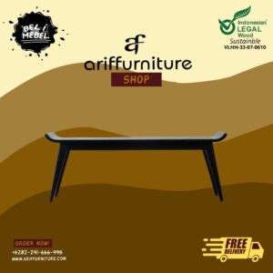 Bangku Ruang Makan Model Retro Minimalis