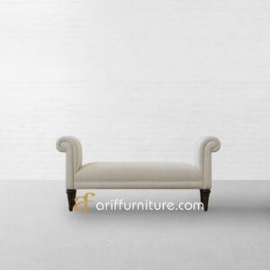 Bangku Sofa Panjang Bench Minimalis Modern Jati