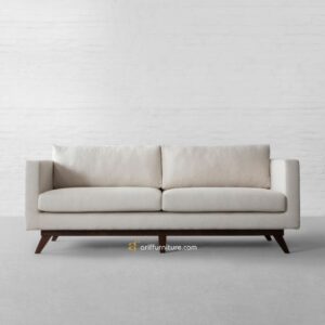 Bangku Sofa Tamu Retro Minimalis Kayu Jati
