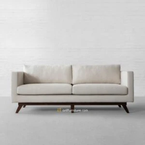 Bangku Sofa Tamu Retro Minimalis Kayu Jati