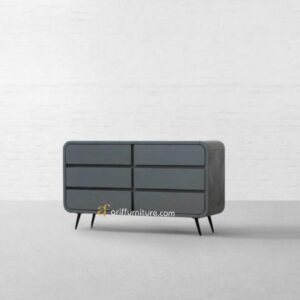 Bufet Lemari Laci Hias Minimalis Modern 3D