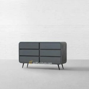 Bufet Lemari Laci Hias Minimalis Modern 3D