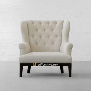 Kursi Santai Sofa Berlengan Vintage Ruang Tamu