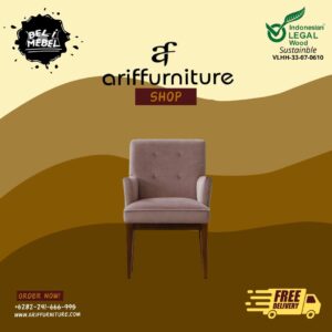 Kursi Makan Minimalis Sofa Modern Kayu Jati