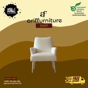 Kursi Makan Sofa Single Minimalis Modern
