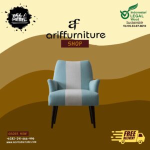 Kursi Ruang Tamu Retro Style Kayu Jati Jepara