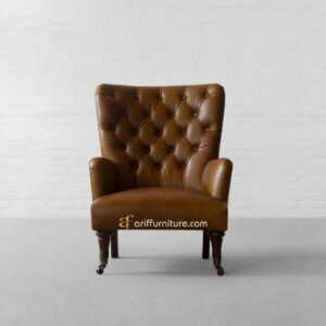 Kursi Sofa Santai Jok Oscar Kancing Vintage