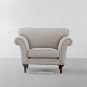 Kursi Sofa Retro Minimalis Terbaru Single Seater