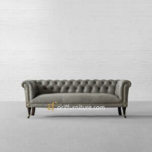 Kursi Tamu Klasik Sofa 2 Dudukan Kayu Jati Jepara
