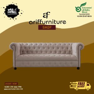 Kursi Tamu Sofa Luxury Sofa 3D Model Terbaru