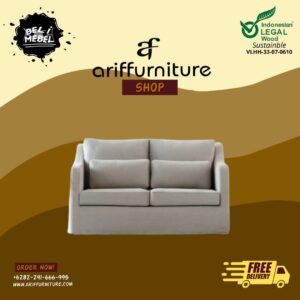Kursi Tamu Sofa Minimalis Modern 2 Seater