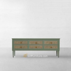 Lemari Laci Bufet TV Retro Minimalis New Design