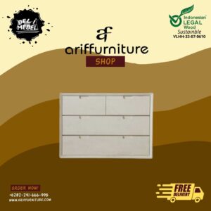 Lemari Laci Samping Tempat Tidur Terbaru Minimalis