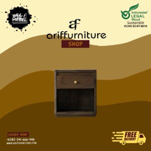 Lemari Nakas Jati Vintage Terbaru Bed Side Table
