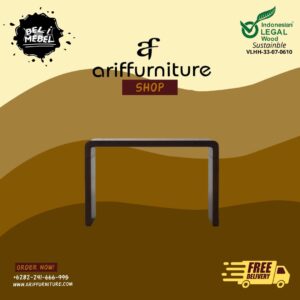 Meja Console Modern Terbaru Kayu Jati Solid