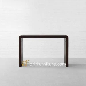 Meja Console Modern Terbaru Kayu Jati Solid
