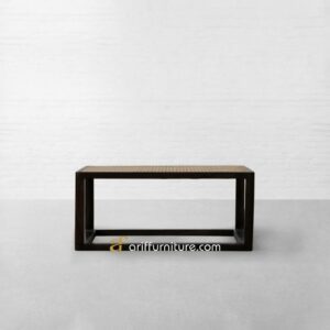 Meja Ruang Tamu Rotan Jati Minimalis Modern