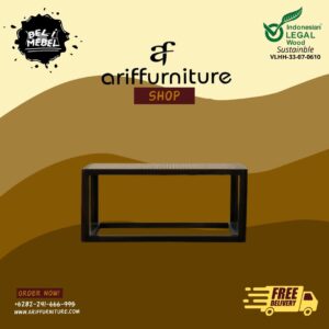 Meja Ruang Tamu Rotan Jati Minimalis Modern