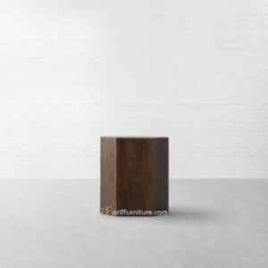 Meja Tambahan Ruang Tamu Kayu Jati Solid Utuh