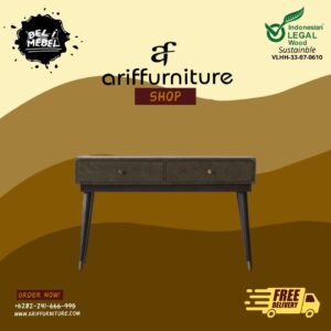 Meja Hias Console Minimalis Kayu Jati Premium