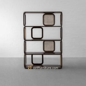 Rak Buku Kayu Terbaru Desain Minimalis Modern