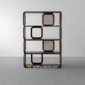 Rak Buku Kayu Terbaru Desain Minimalis Modern