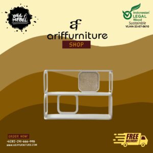 Rak Hias Terbaru Ruang Tamu Minimalis Kayu Jati