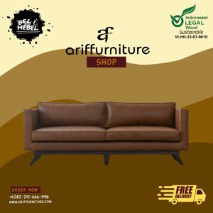 Sofa 2 Dudukan Sandaran Chaise Modern Klasik