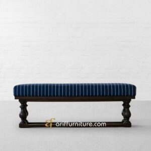 Sofa Kamar Tidur Bed Stool Klasik Bench Kayu Jati