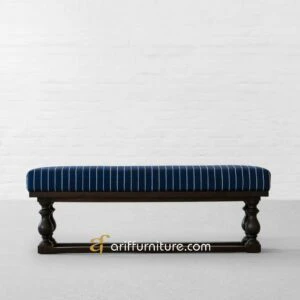 Sofa Kamar Tidur Bed Stool Klasik Bench Kayu Jati