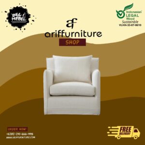 Sofa Santai Ruang Tamu Minimalis Terbaru Single