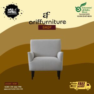 Sofa Single Minimalis Vintage Kursi Ruang Tamu Terbaru