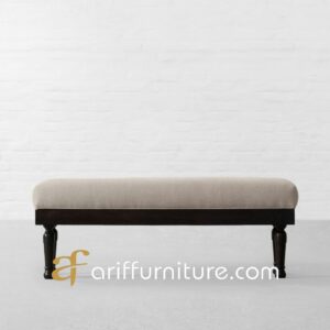 Stool Retro Jati Minimalis Model Panjang Terbaru