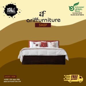 Model Tempat Tidur Dipan Minimalis Kayu Jati