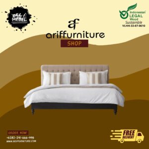 Dipan Tidur Klasik Elegant Sederhana Kayu Jati
