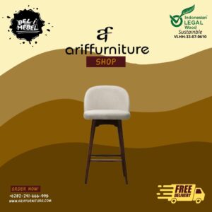 Kursi Bar Terbaru Minimalis Modern Kayu Jati